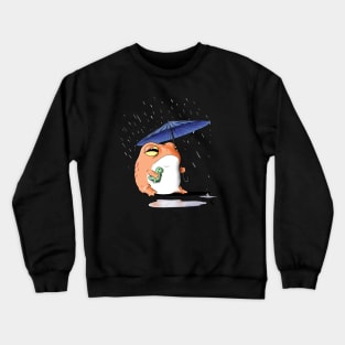 Rain Frog Melancholy Crewneck Sweatshirt